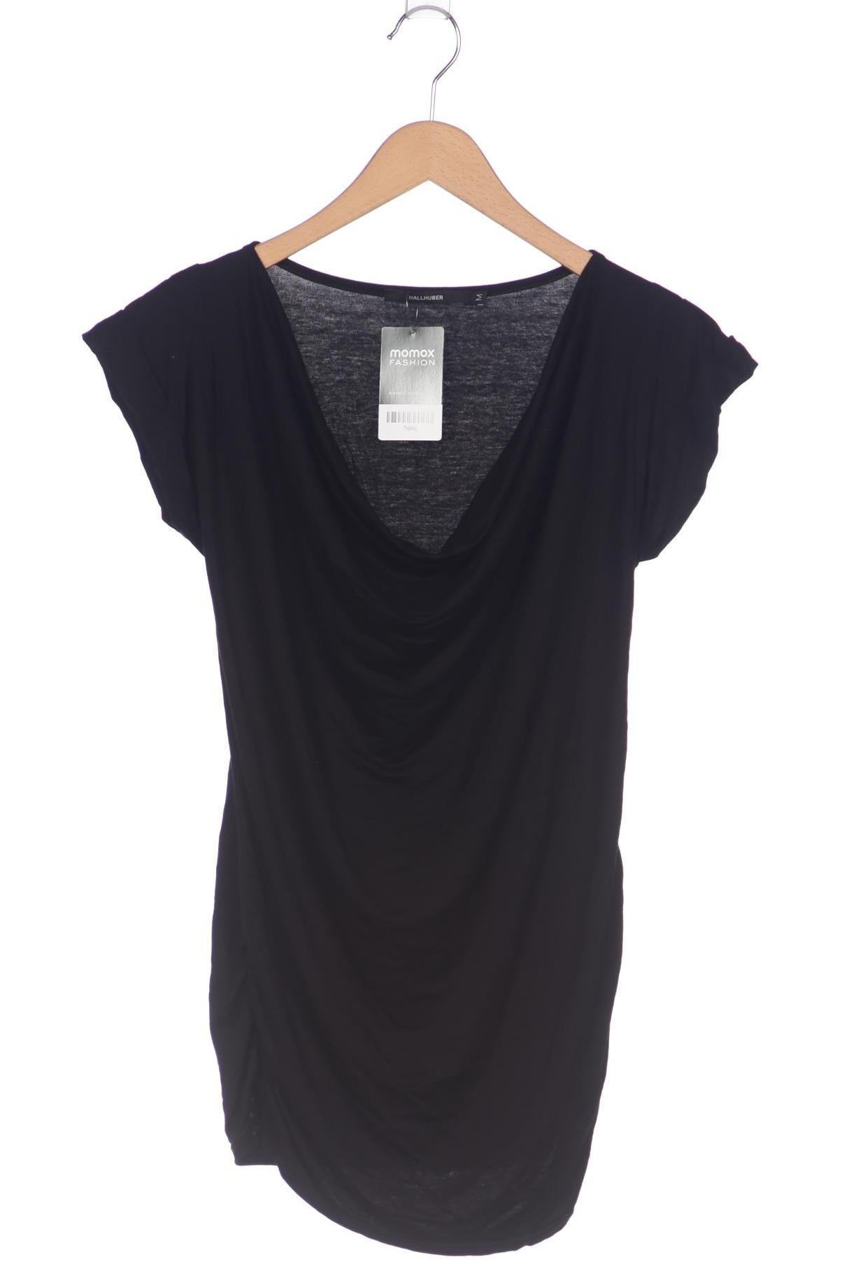 

Hallhuber Damen T-Shirt, schwarz, Gr. 38