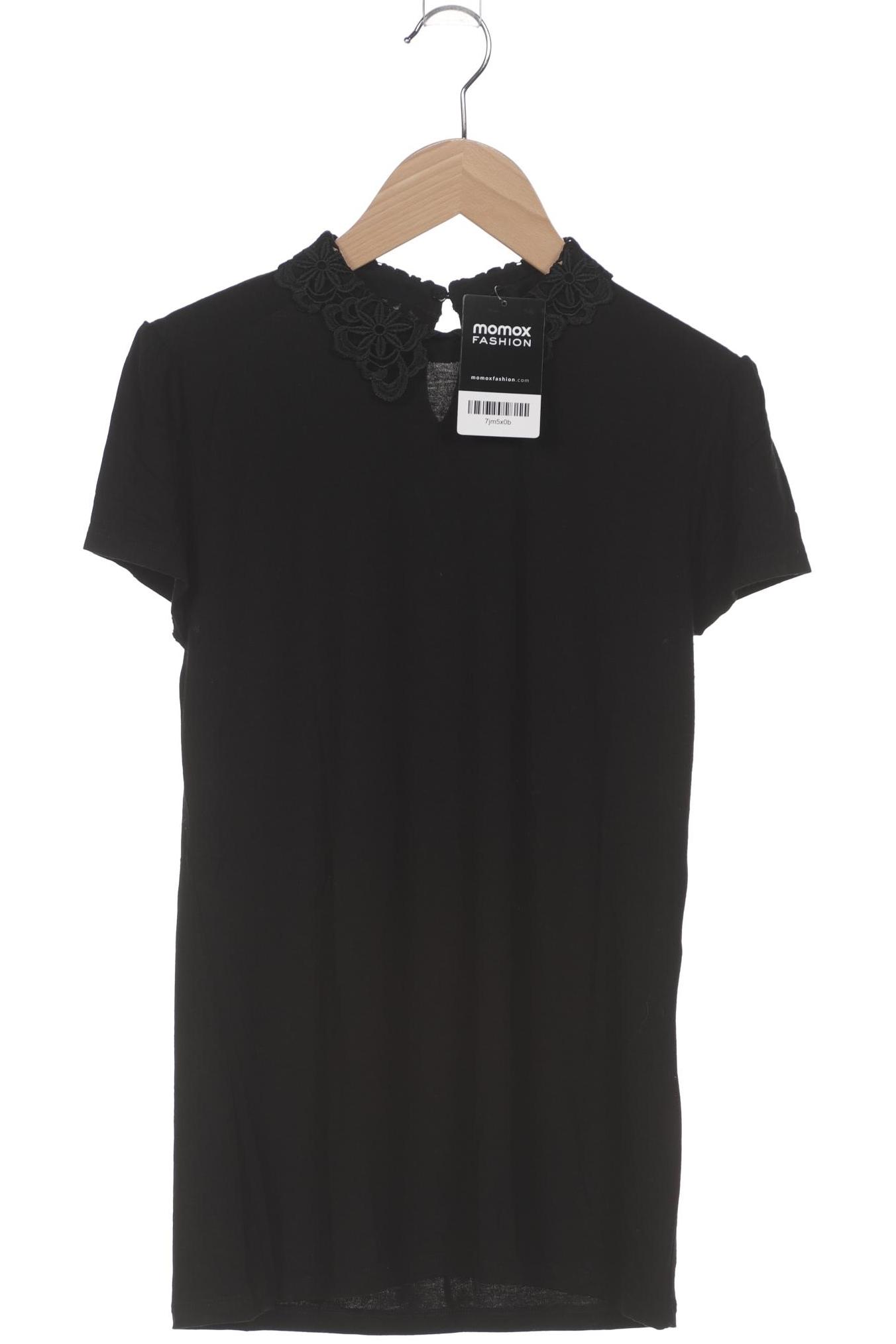 

Hallhuber Damen T-Shirt, schwarz, Gr. 36