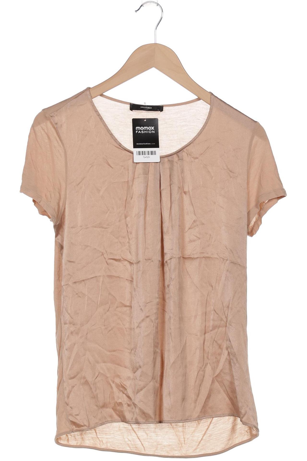 

Hallhuber Damen T-Shirt, beige, Gr. 42