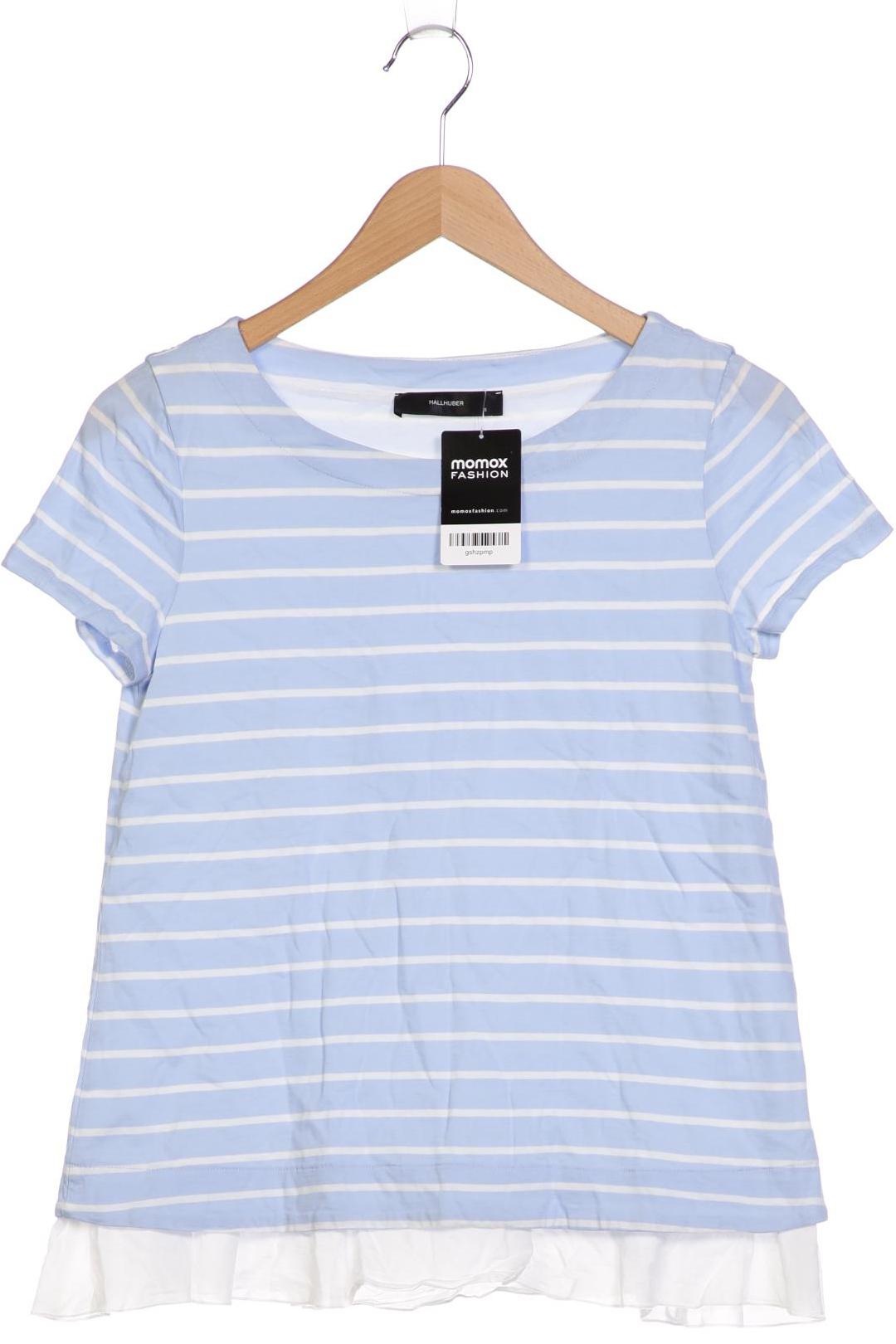 

Hallhuber Damen T-Shirt, hellblau, Gr. 36