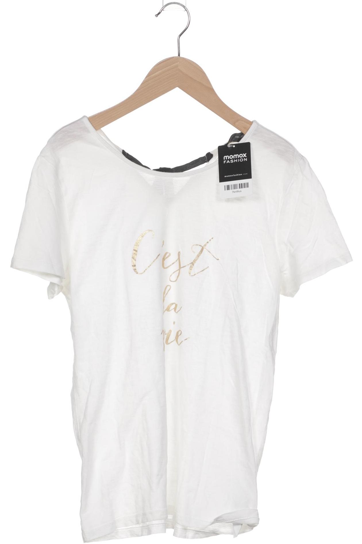 

Hallhuber Damen T-Shirt, weiß, Gr. 36