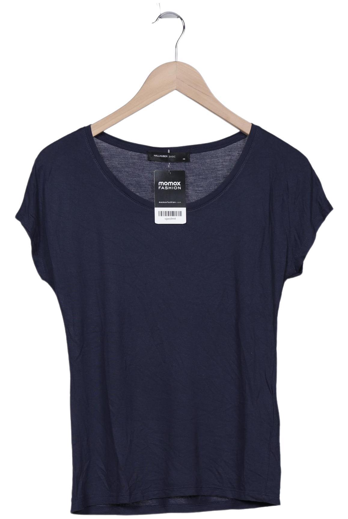 

Hallhuber Damen T-Shirt, marineblau, Gr. 34