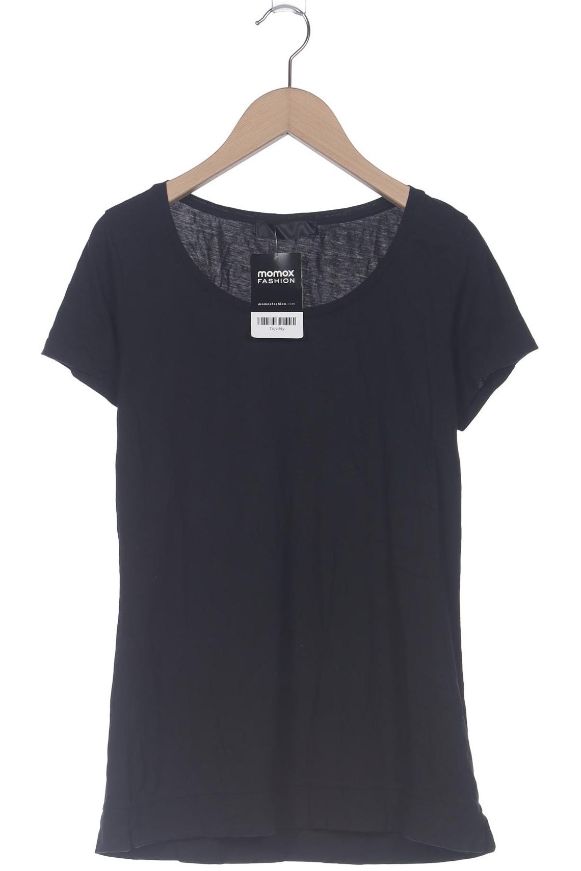 

Hallhuber Damen T-Shirt, schwarz, Gr. 36
