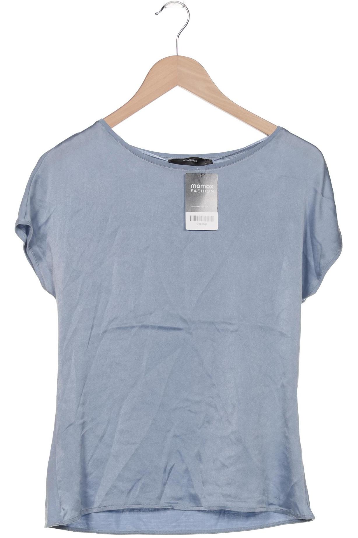 

Hallhuber Damen T-Shirt, blau, Gr. 34