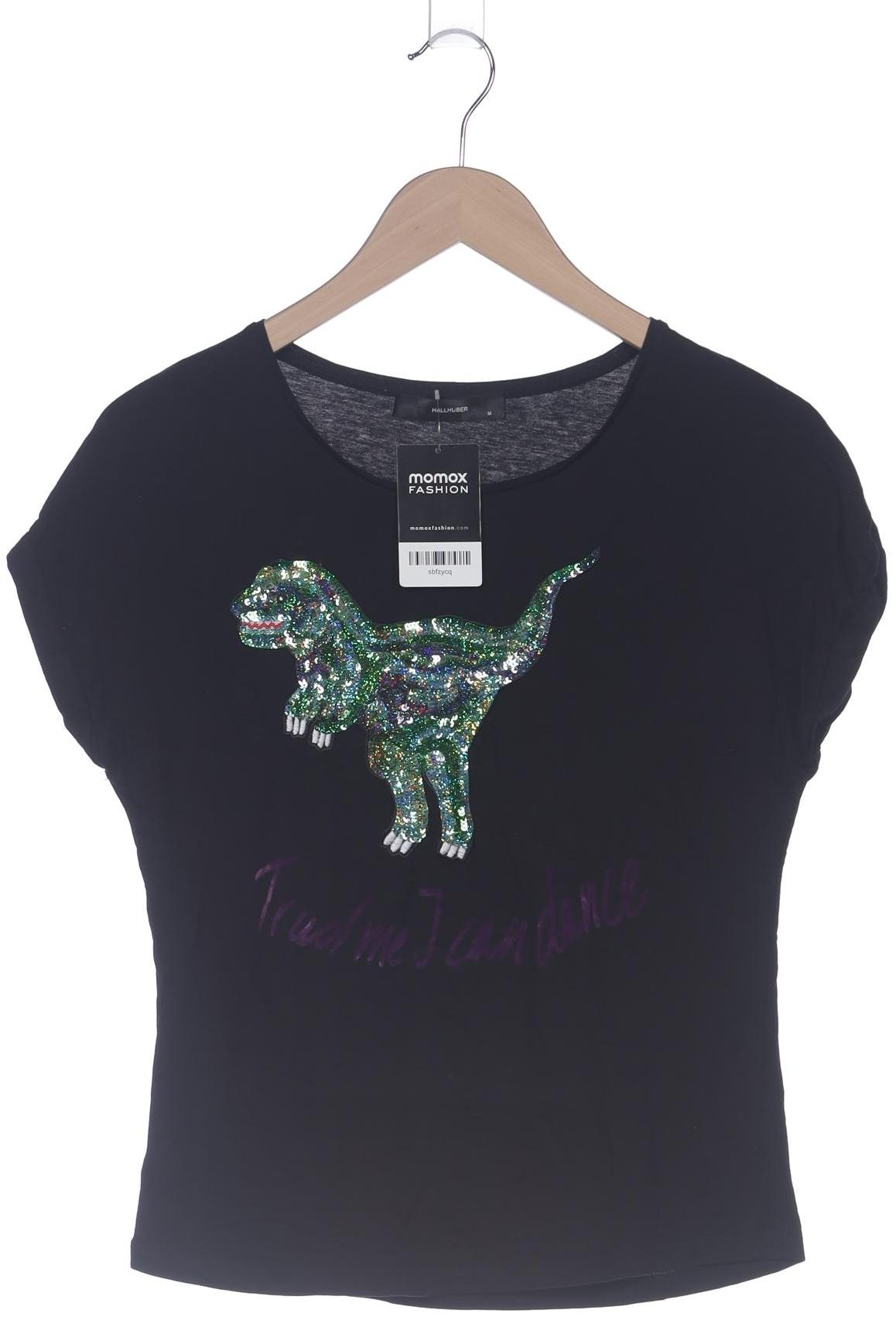 

Hallhuber Damen T-Shirt, schwarz, Gr. 38