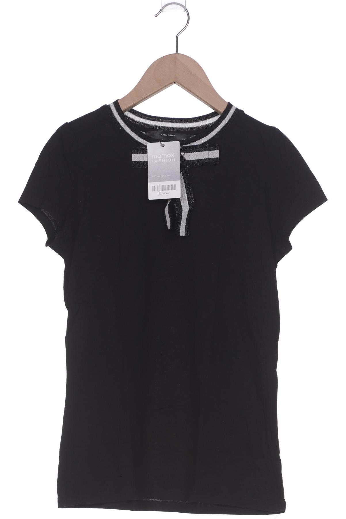 

Hallhuber Damen T-Shirt, schwarz, Gr. 34