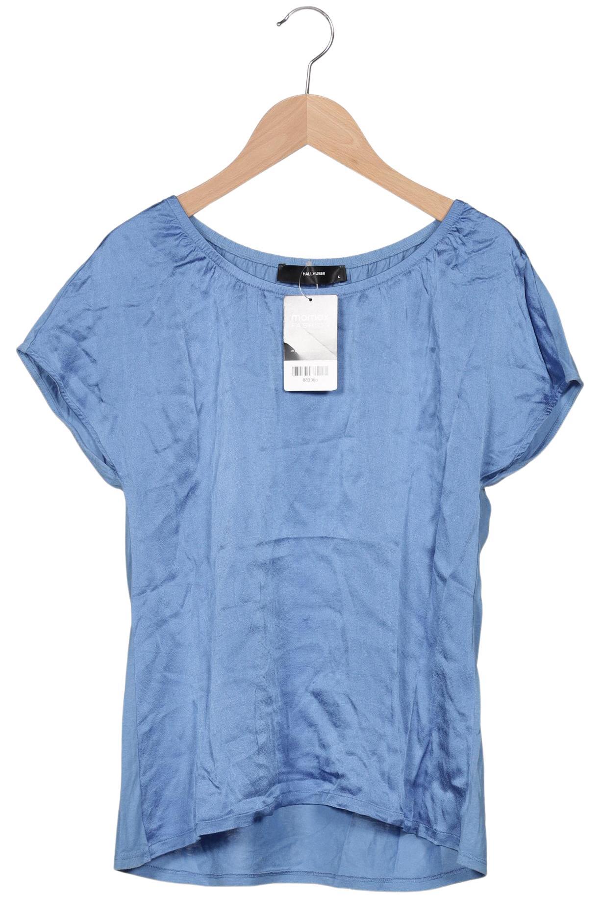

Hallhuber Damen T-Shirt, blau, Gr. 42