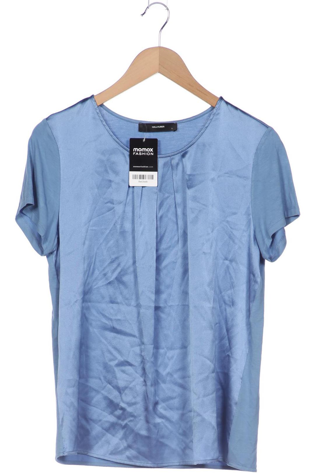 

Hallhuber Damen T-Shirt, blau, Gr. 42