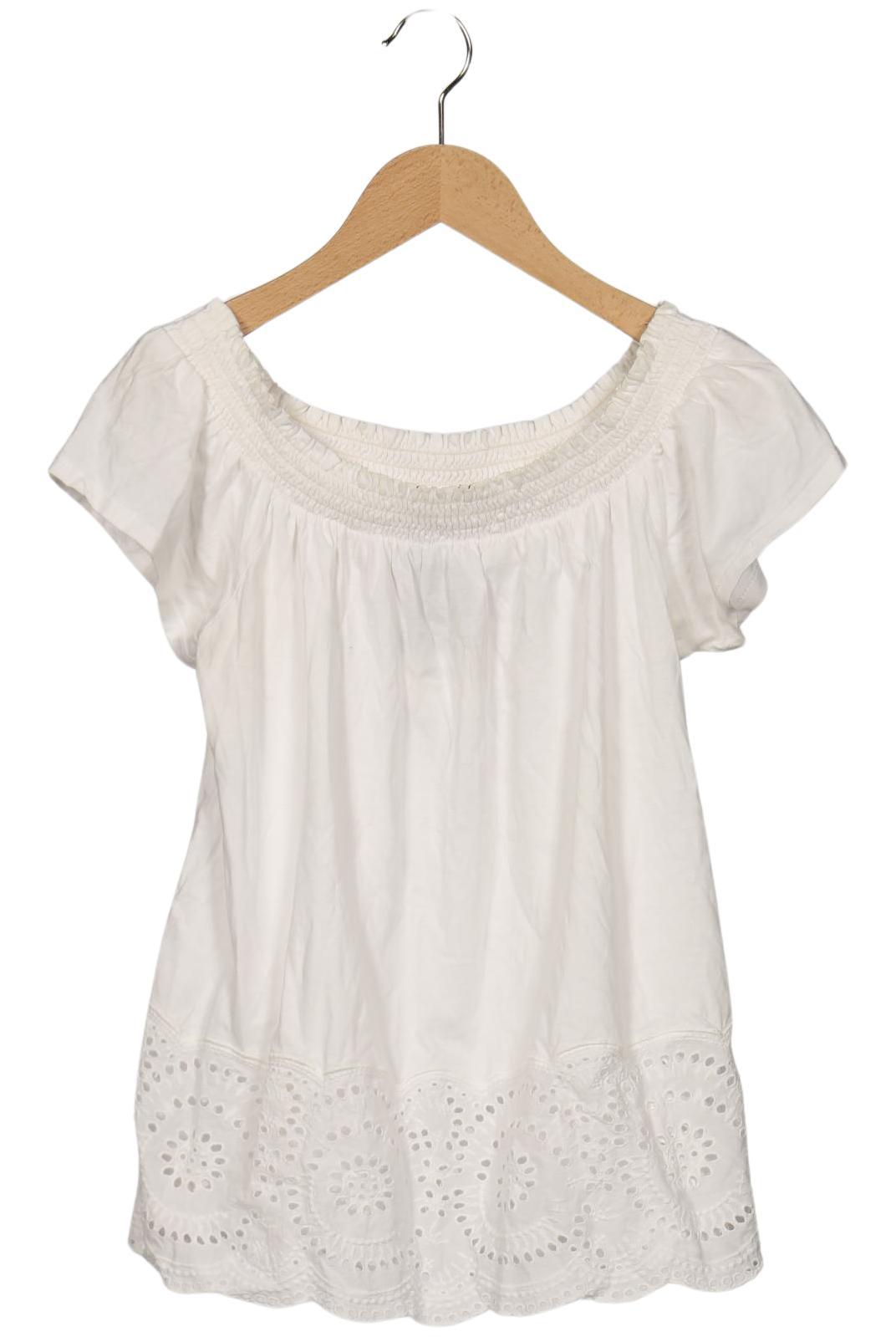

Hallhuber Damen T-Shirt, weiß, Gr. 38