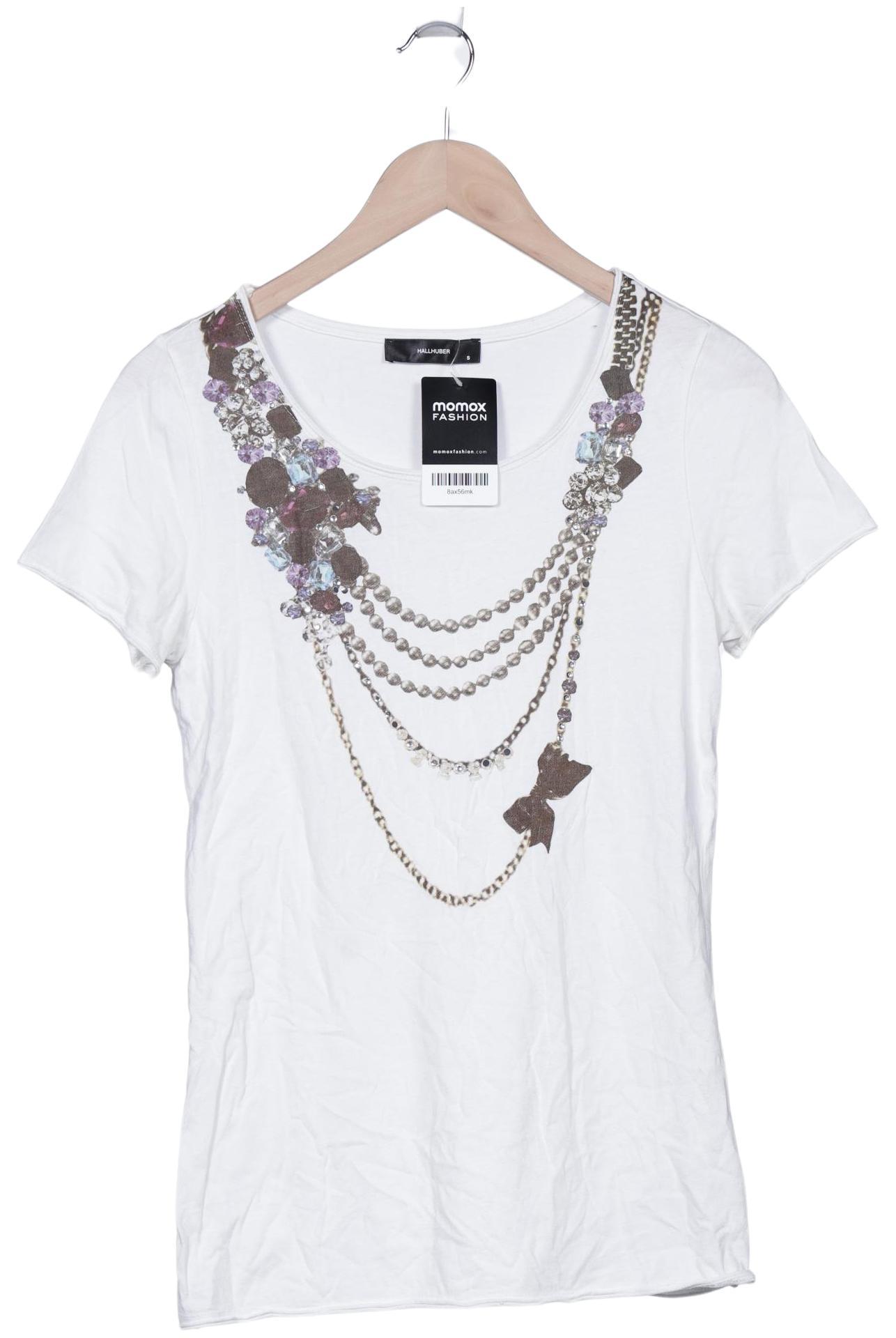 

Hallhuber Damen T-Shirt, weiß, Gr. 36