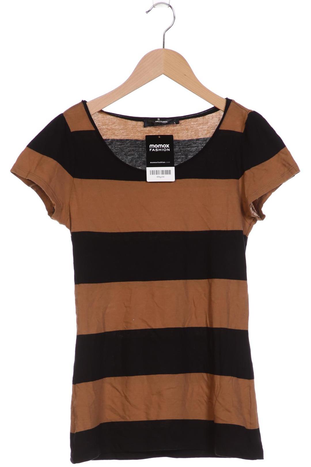 

Hallhuber Damen T-Shirt, braun, Gr. 36