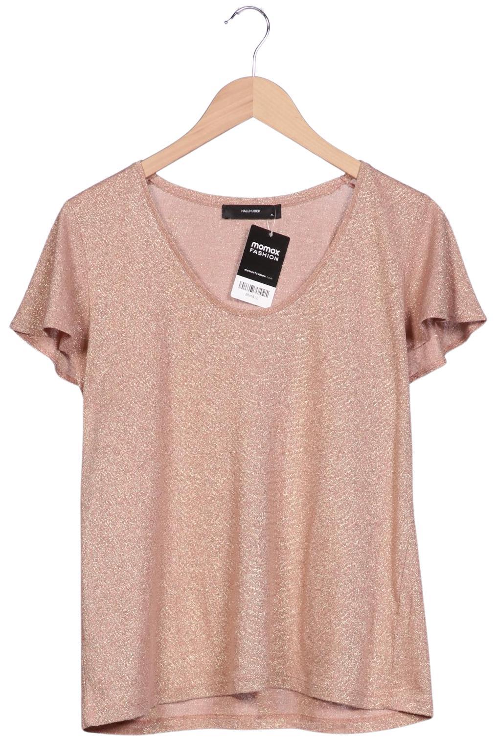 

Hallhuber Damen T-Shirt, gold, Gr. 44