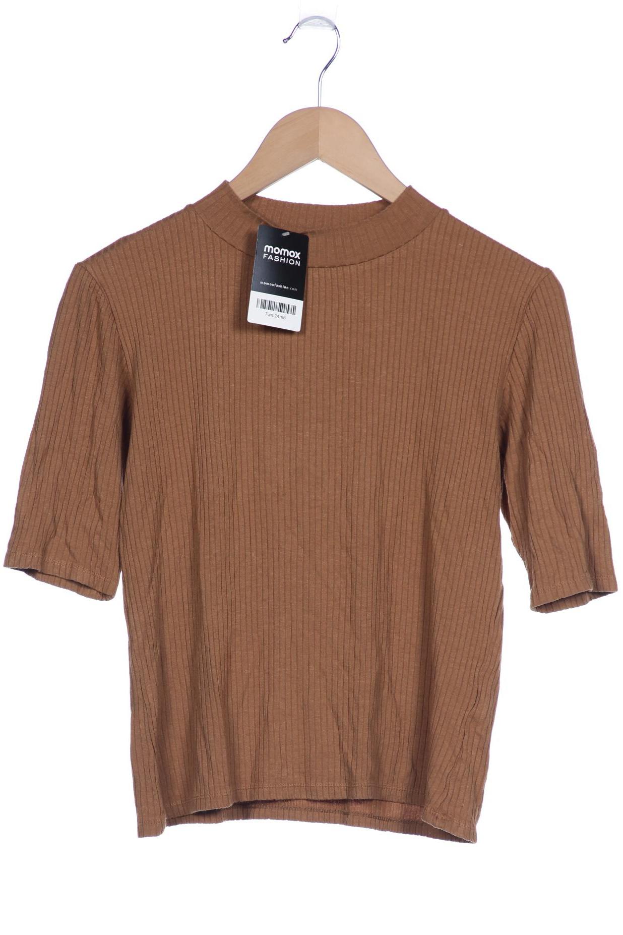 

Hallhuber Damen T-Shirt, braun, Gr. 36