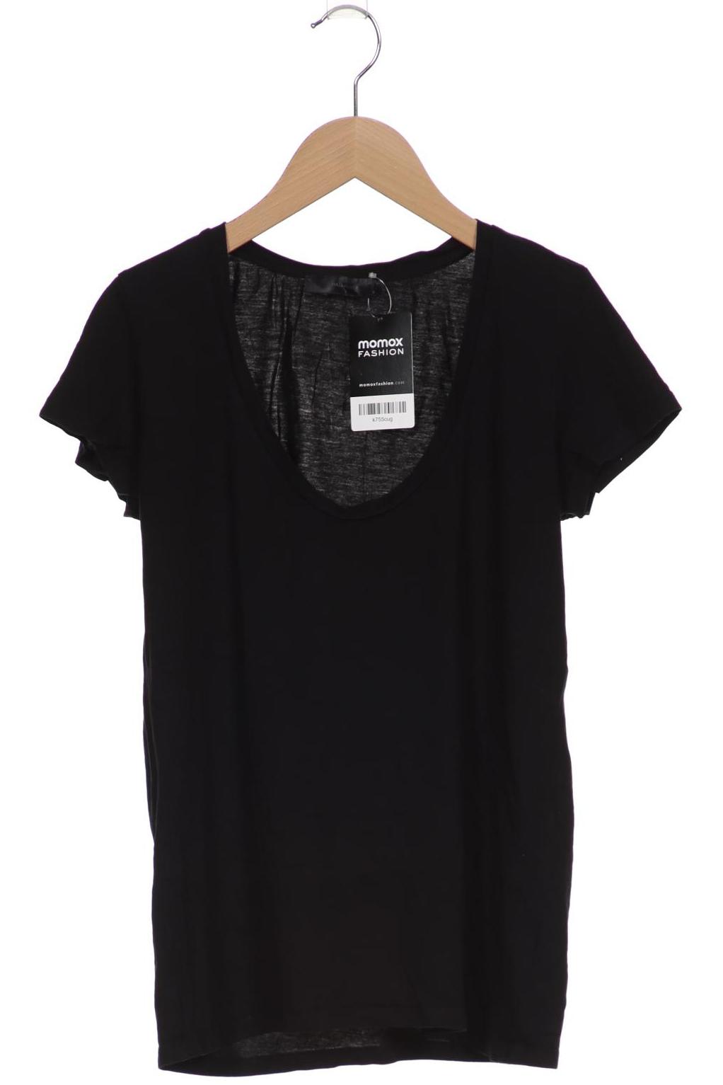 

Hallhuber Damen T-Shirt, schwarz, Gr. 36