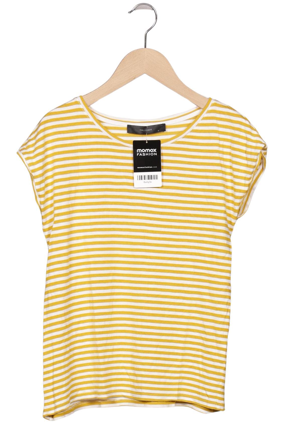 

Hallhuber Damen T-Shirt, gelb, Gr. 36