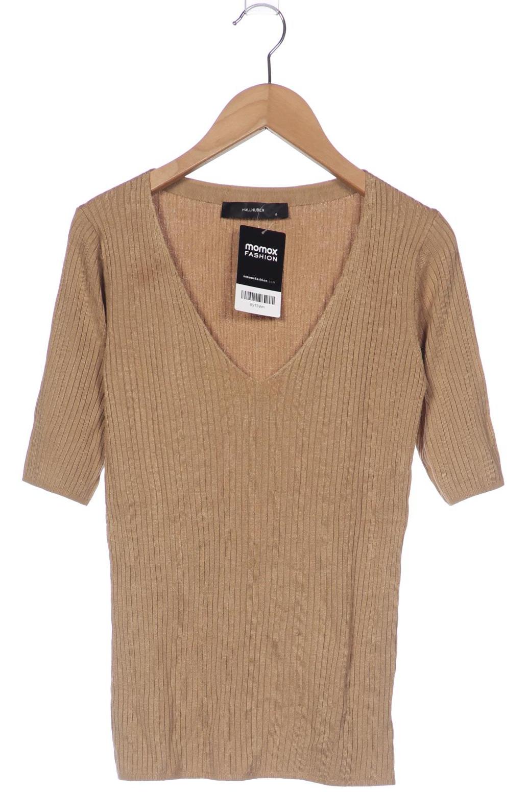 

Hallhuber Damen T-Shirt, beige, Gr. 36