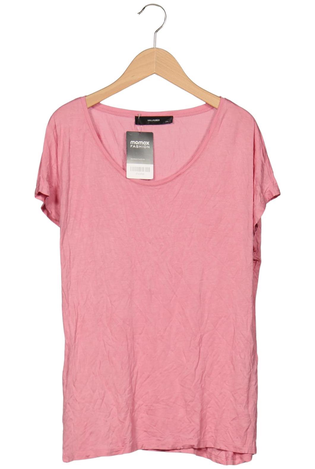 

Hallhuber Damen T-Shirt, pink, Gr. 46