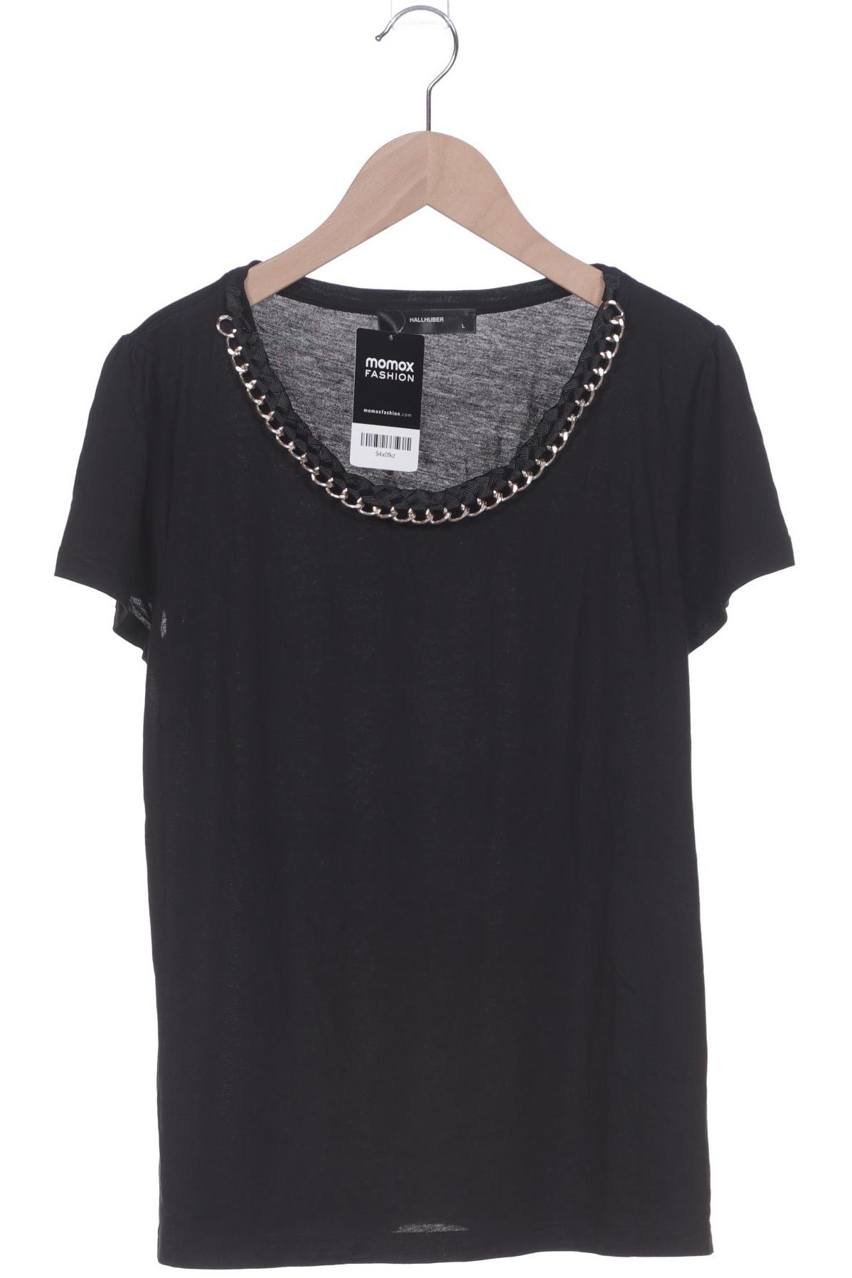 

Hallhuber Damen T-Shirt, schwarz, Gr. 42