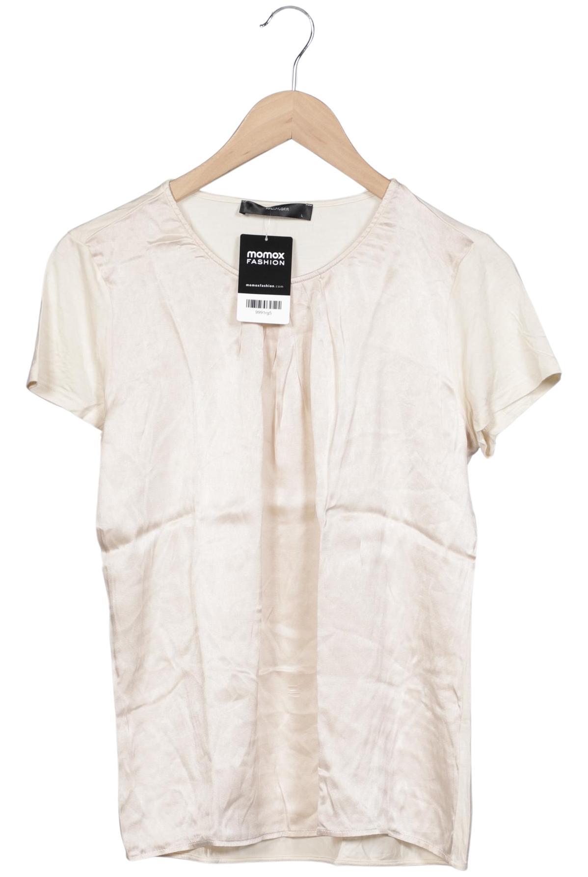 

Hallhuber Damen T-Shirt, cremeweiß, Gr. 42