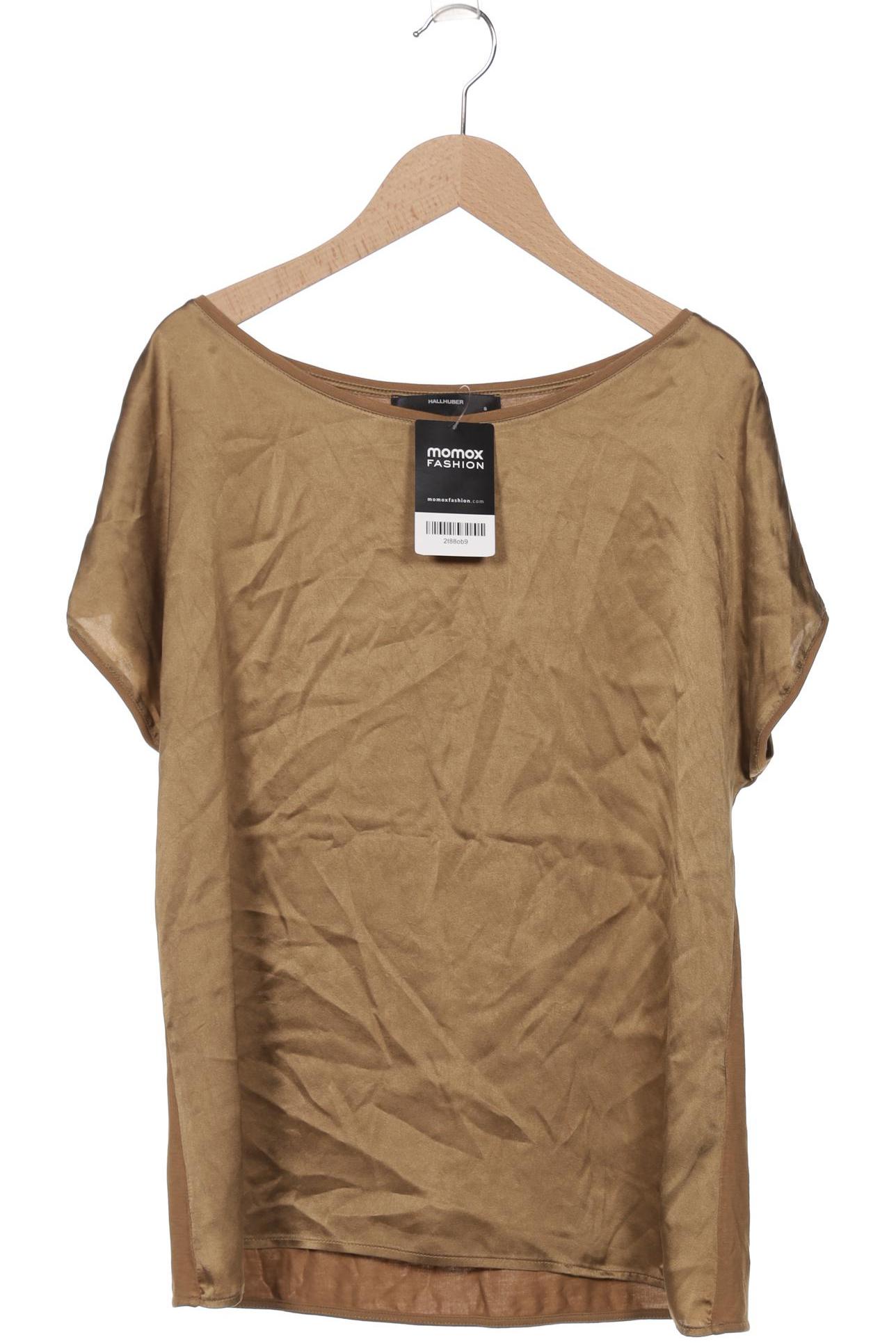 

Hallhuber Damen T-Shirt, braun, Gr. 36