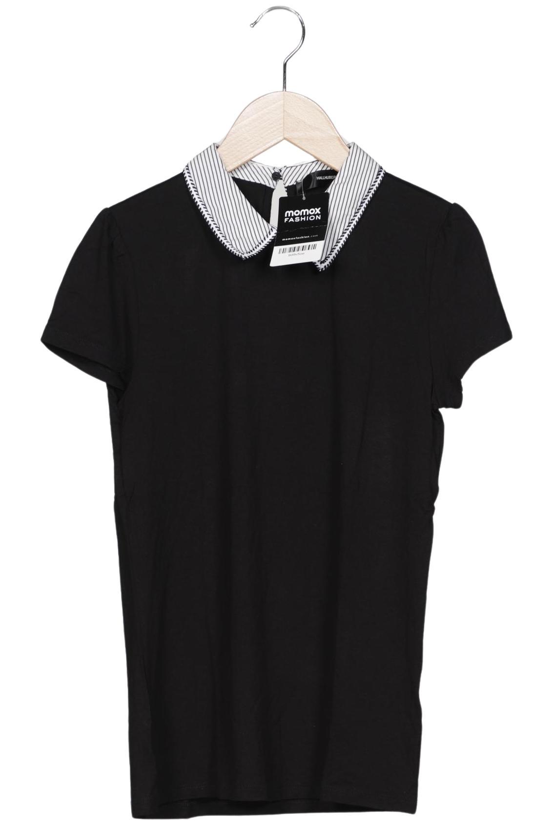 

Hallhuber Damen T-Shirt, schwarz, Gr. 34