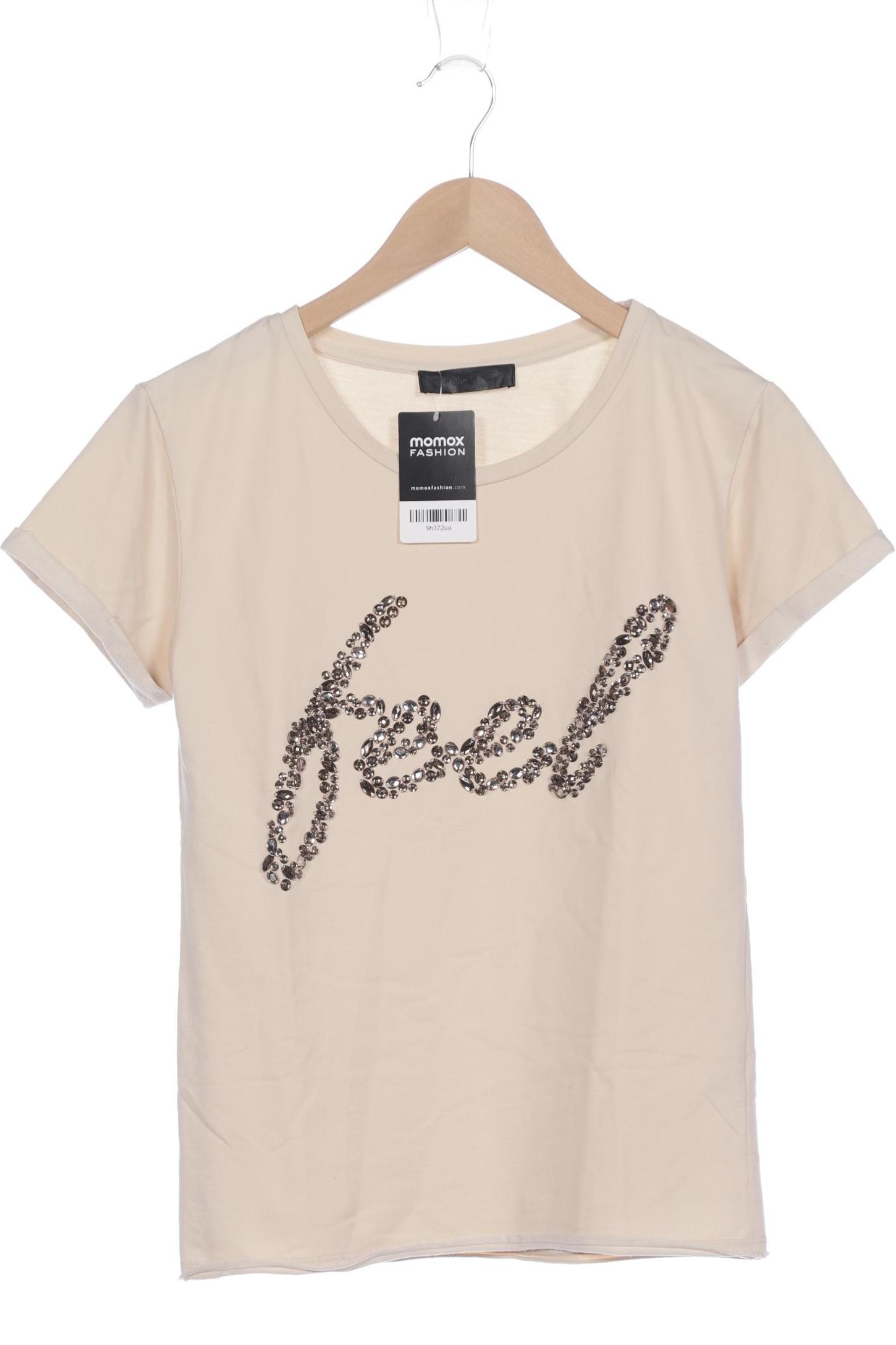 

Hallhuber Damen T-Shirt, beige, Gr. 38