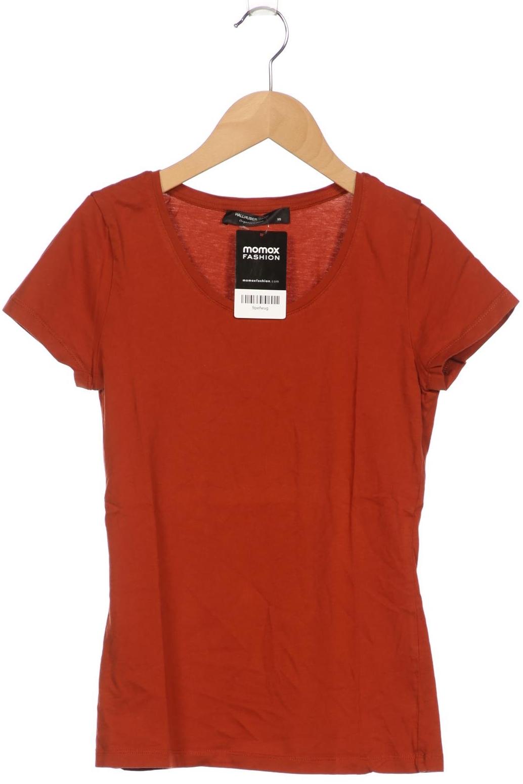 

Hallhuber Damen T-Shirt, braun, Gr. 34