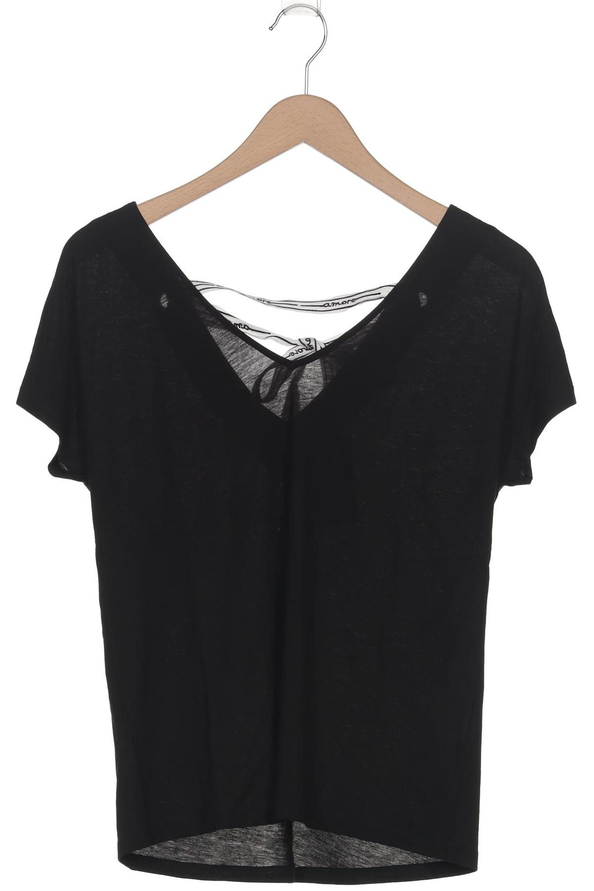 

Hallhuber Damen T-Shirt, schwarz, Gr. 34