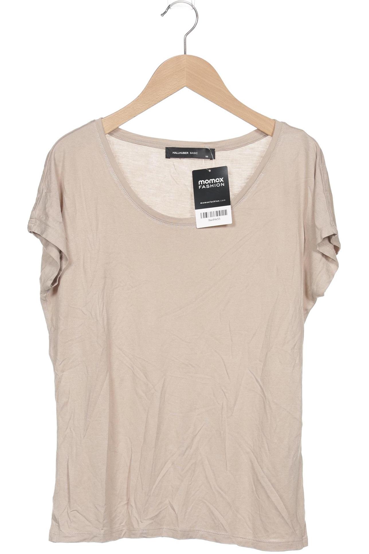 

Hallhuber Damen T-Shirt, beige, Gr. 34