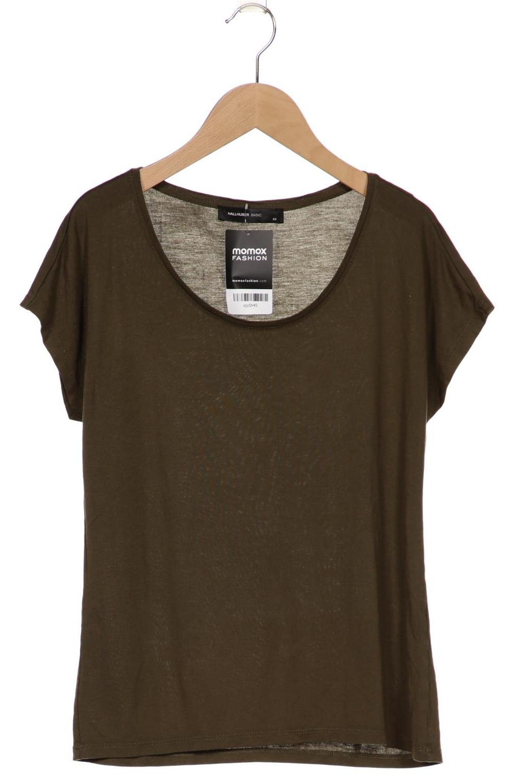

Hallhuber Damen T-Shirt, grün, Gr. 34
