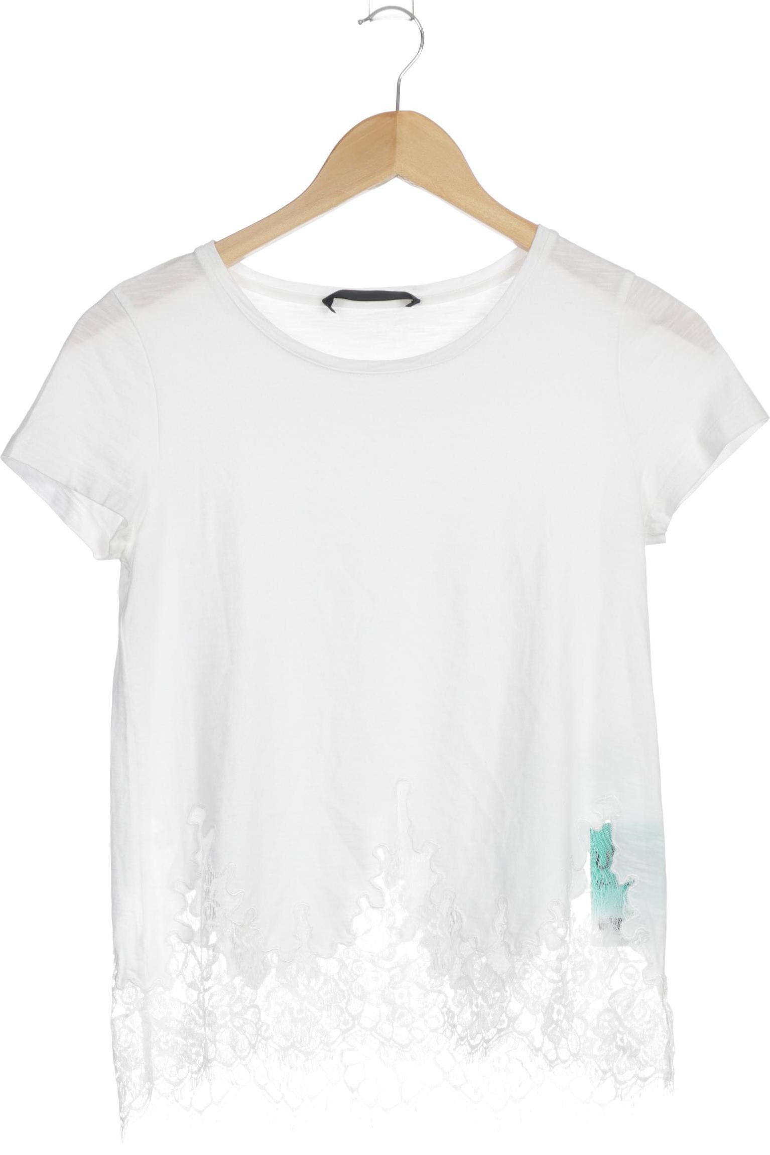 

Hallhuber Damen T-Shirt, weiß, Gr. 40