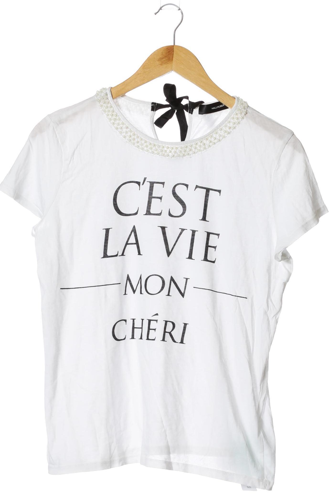 

Hallhuber Damen T-Shirt, weiß, Gr.