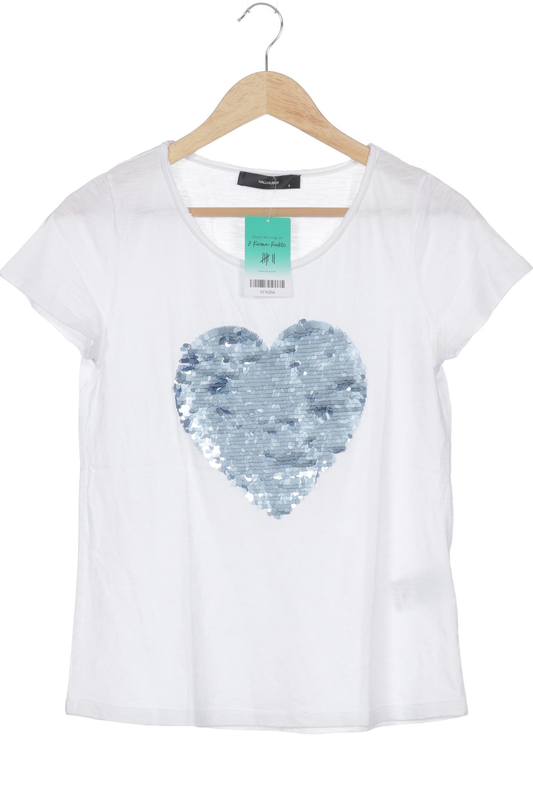 

Hallhuber Damen T-Shirt, weiß, Gr.
