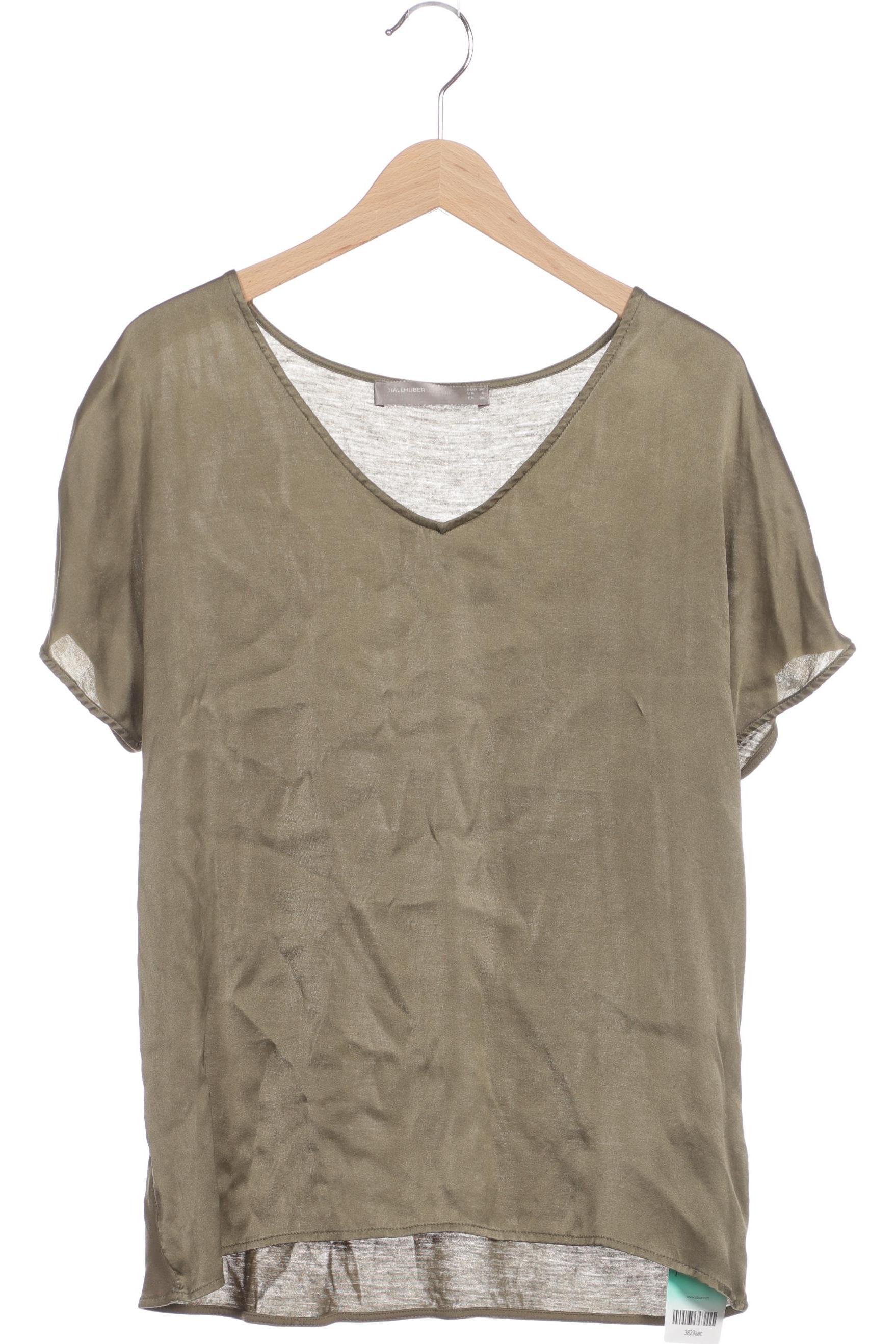 

Hallhuber Damen T-Shirt, grün, Gr. 36