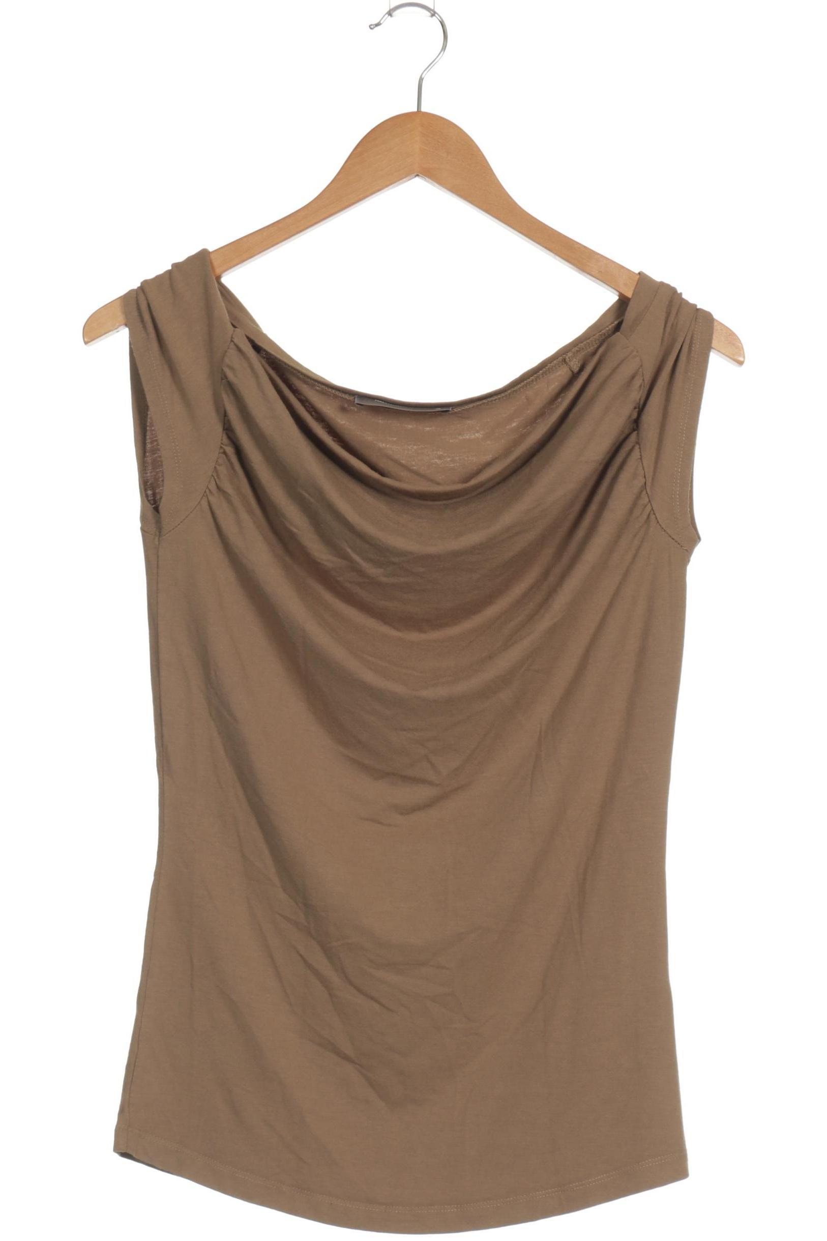 

Hallhuber Damen T-Shirt, braun, Gr. 36