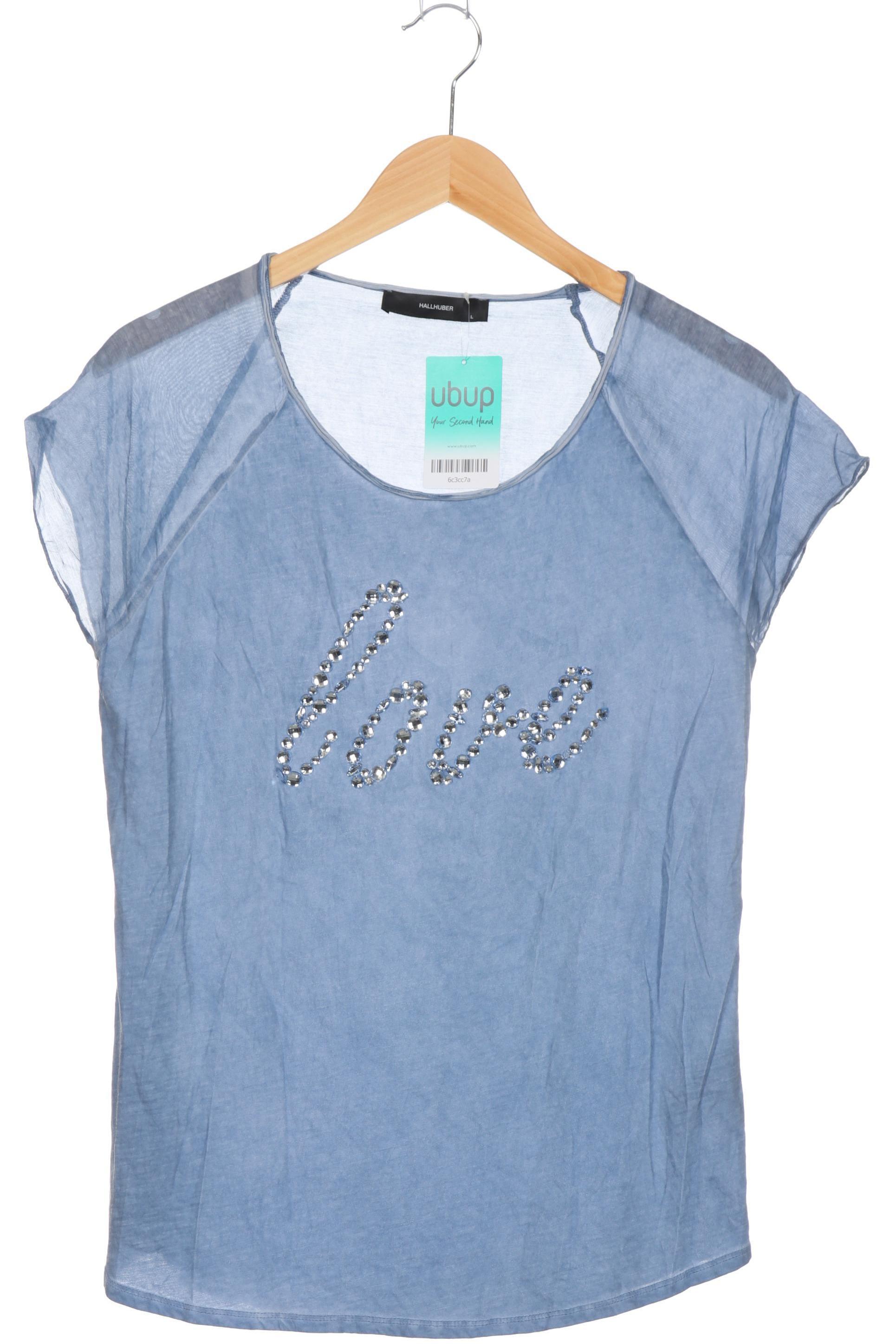 

Hallhuber Damen T-Shirt, blau, Gr.