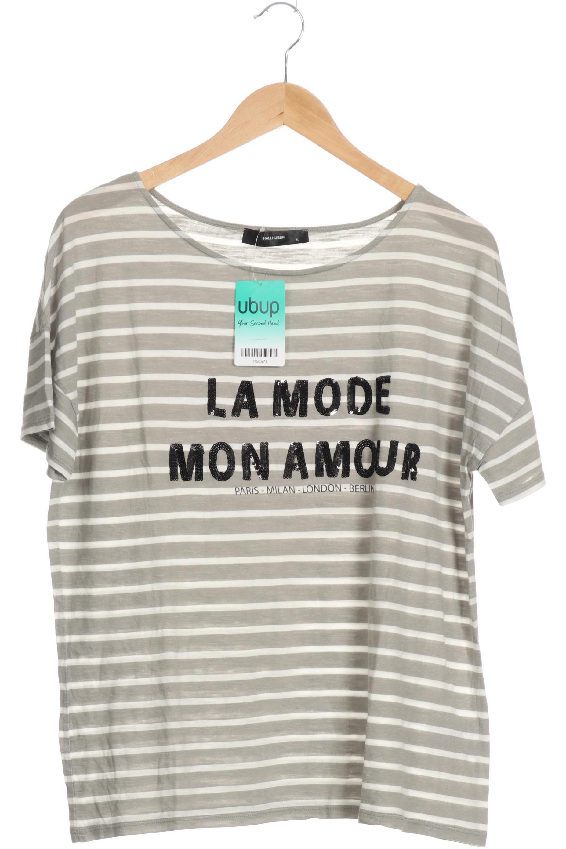 

Hallhuber Damen T-Shirt, grau, Gr.