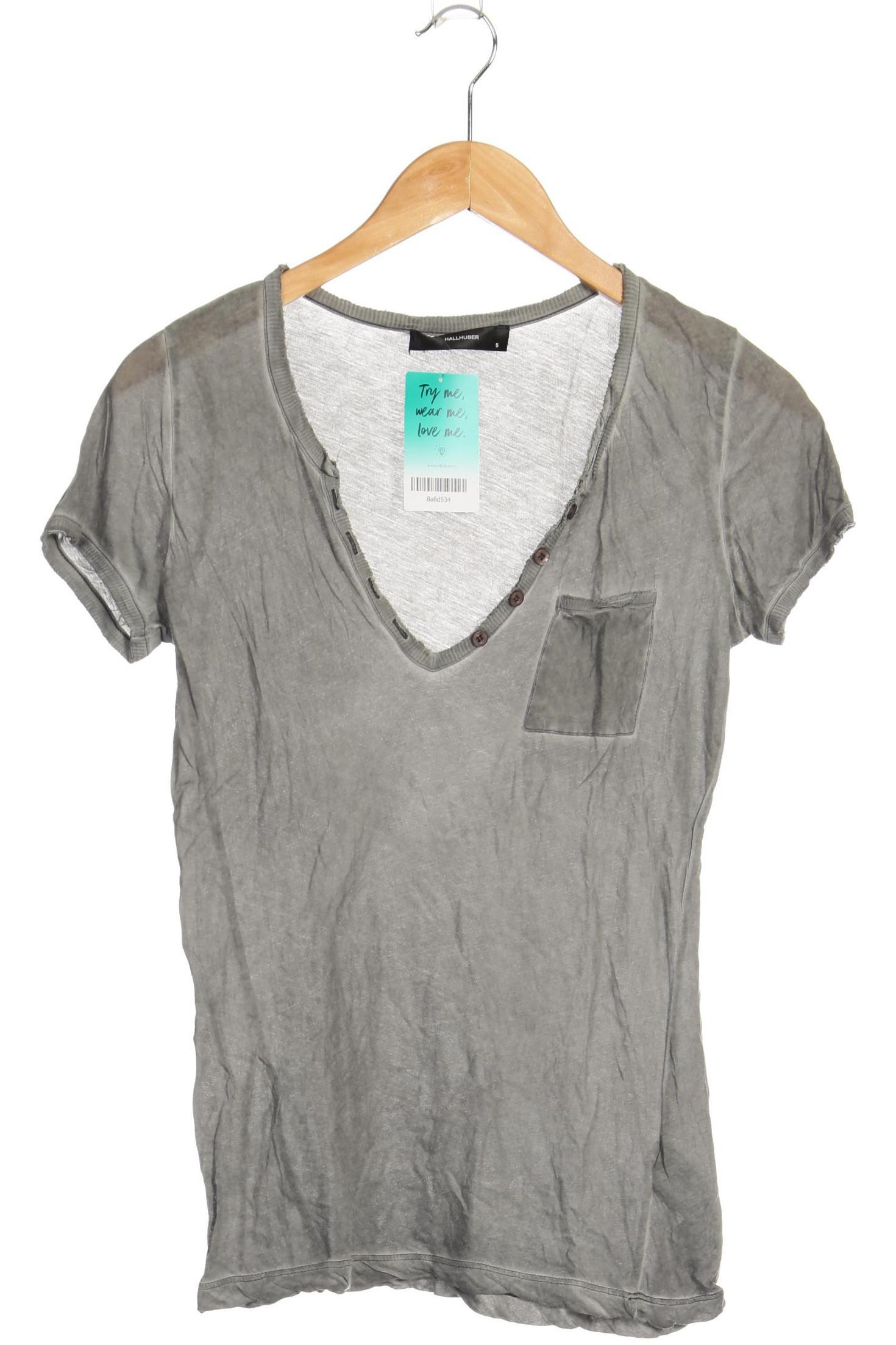 

Hallhuber Damen T-Shirt, grau, Gr.