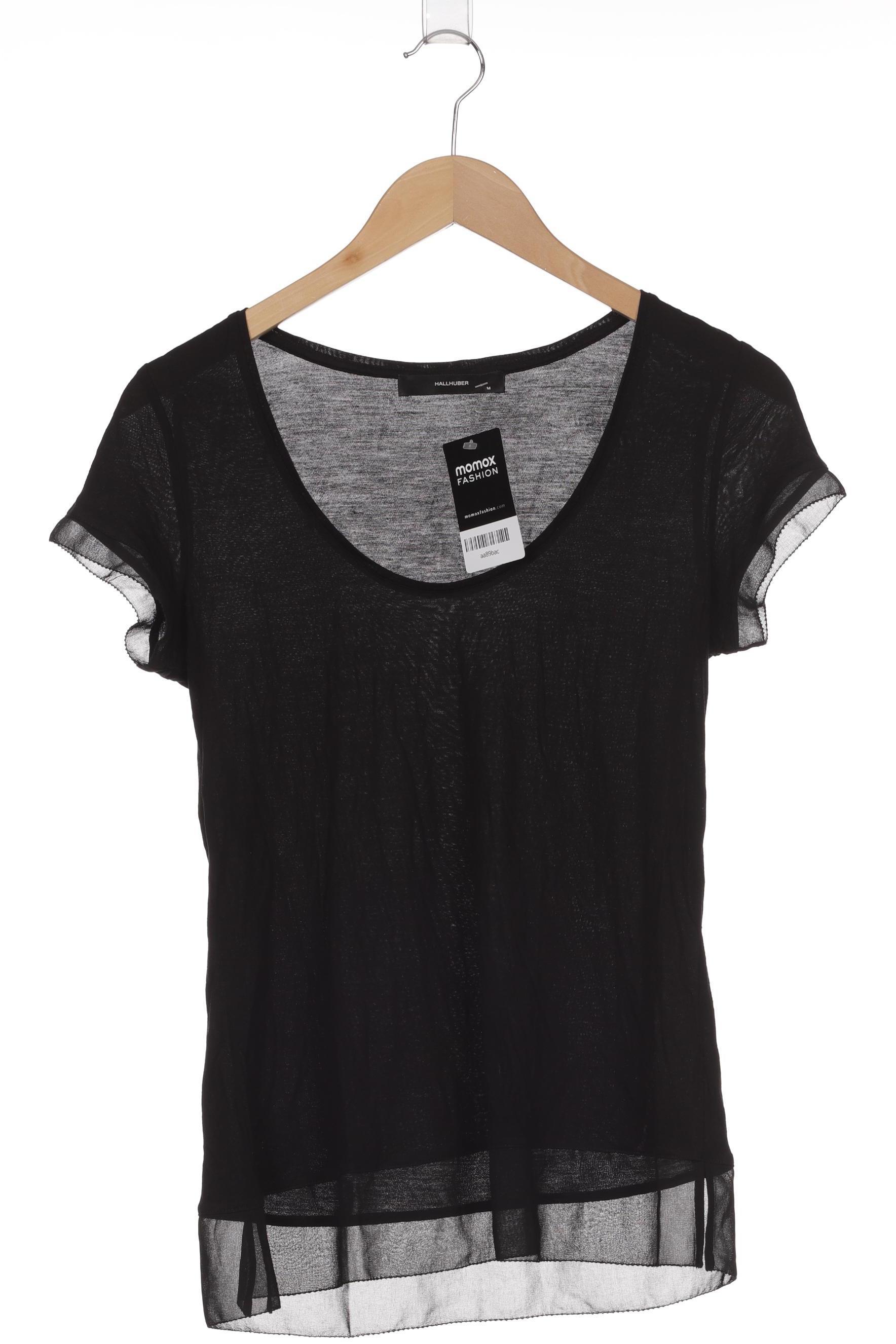

Hallhuber Damen T-Shirt, schwarz, Gr.