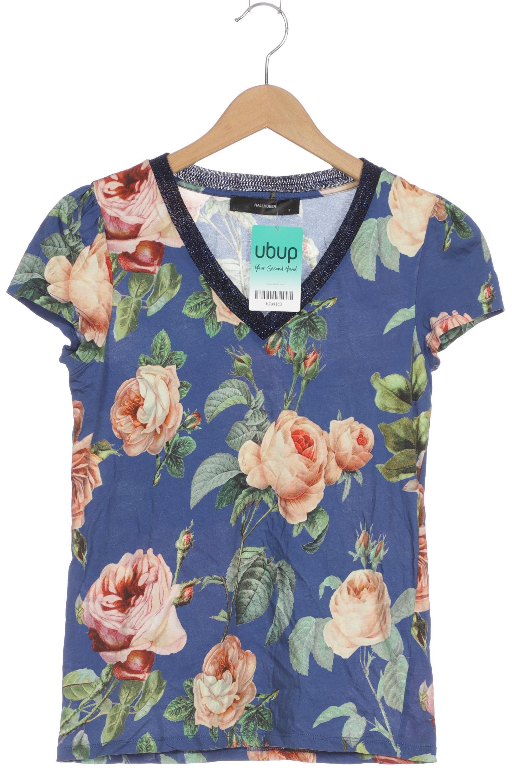 

Hallhuber Damen T-Shirt, blau, Gr.