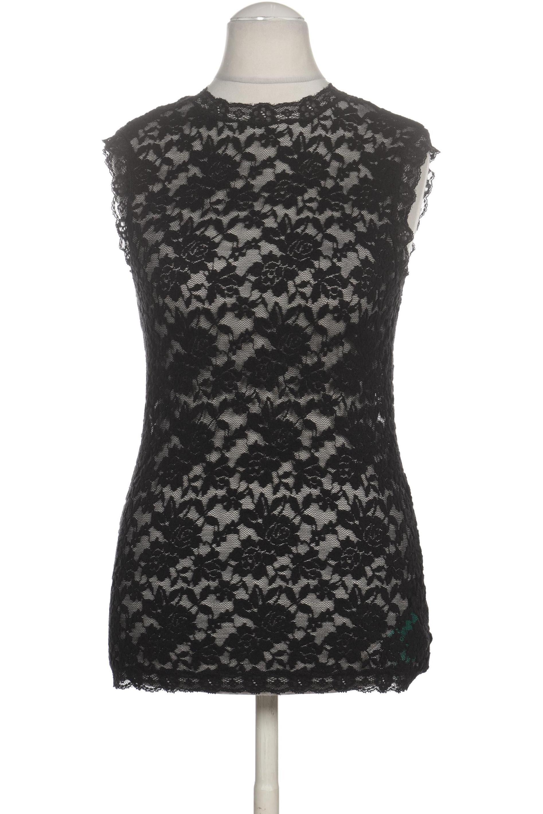 

Hallhuber Damen Bluse, schwarz, Gr. 38