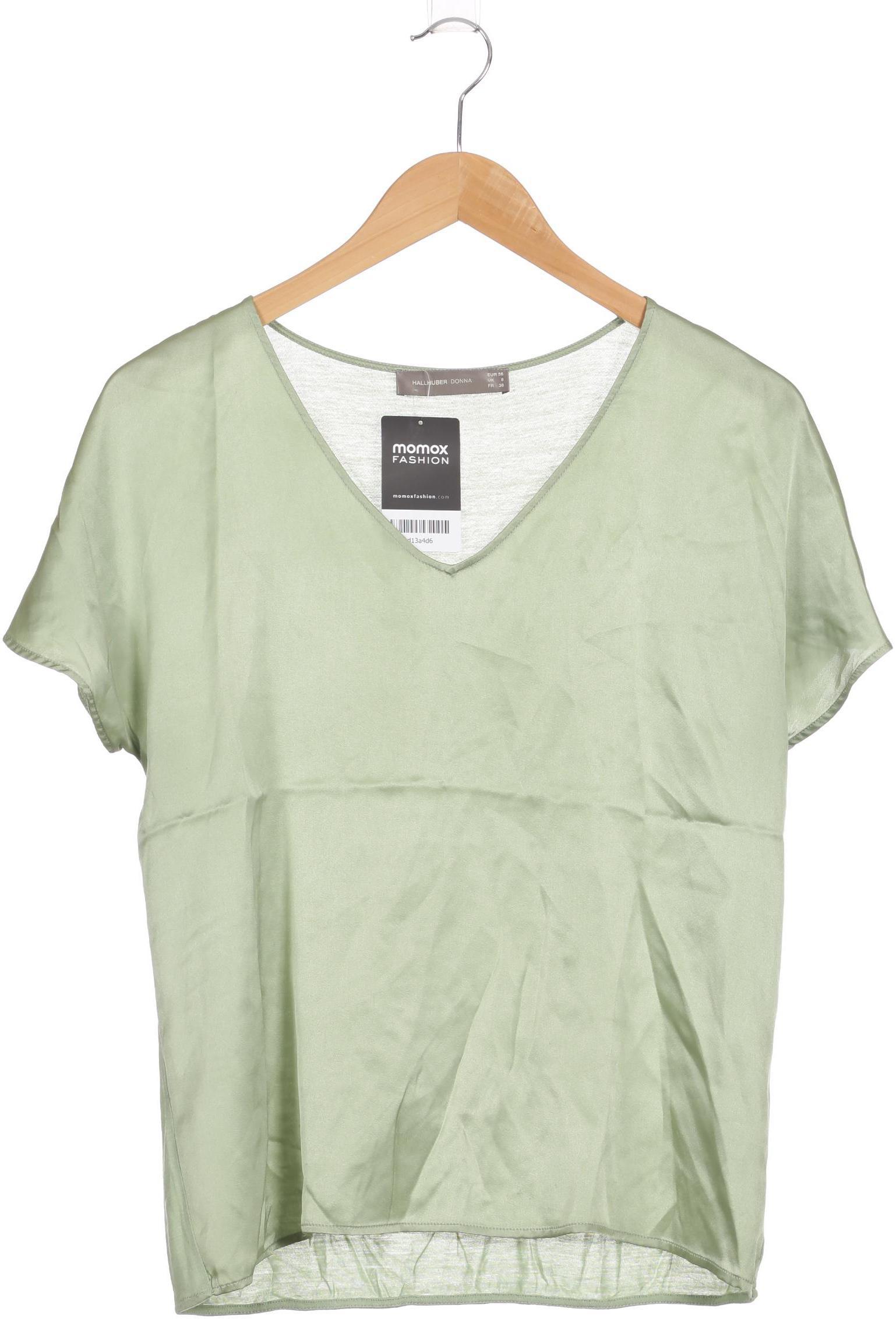 

Hallhuber Damen T-Shirt, grün, Gr. 36