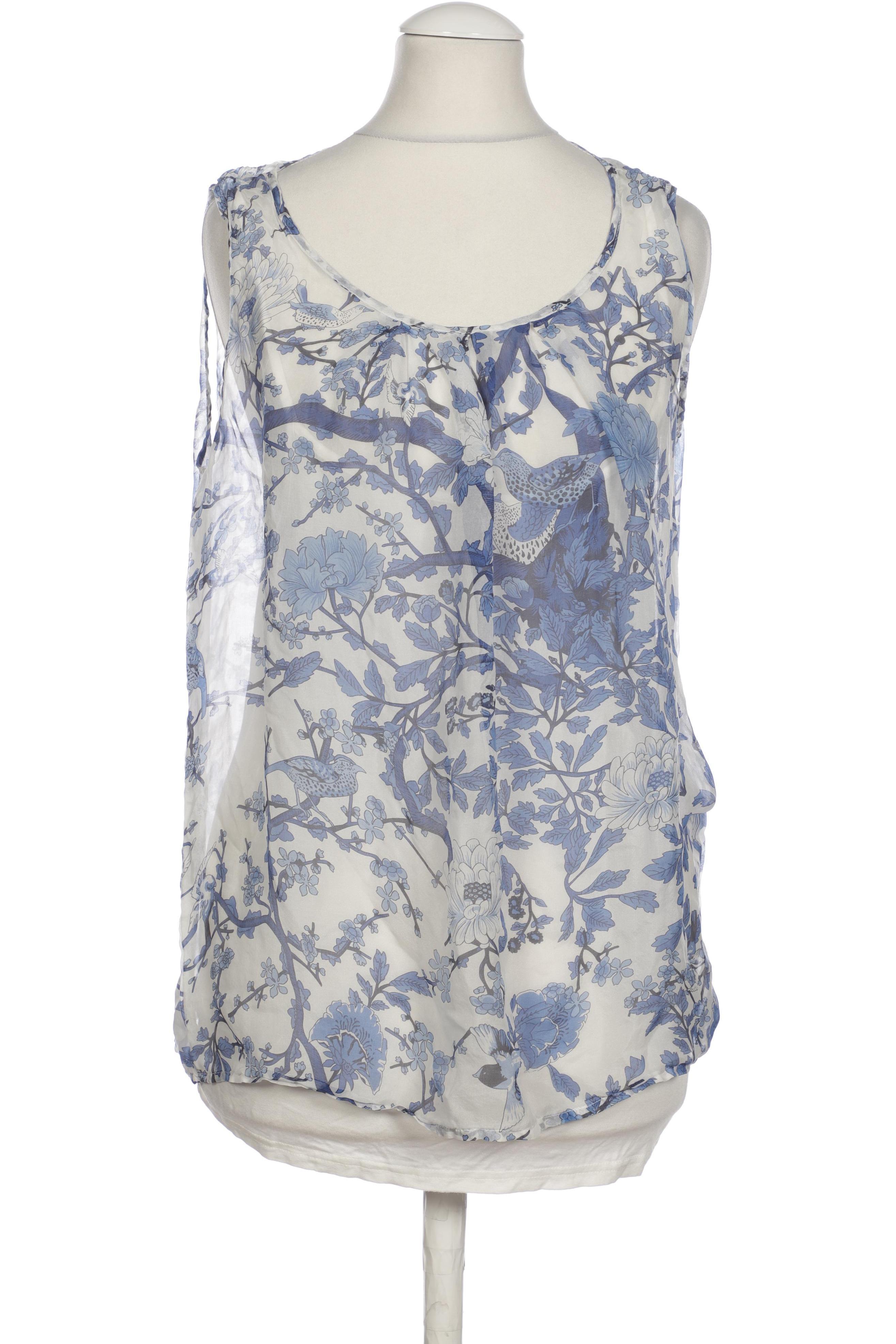 

Hallhuber Damen Bluse, blau, Gr. 36