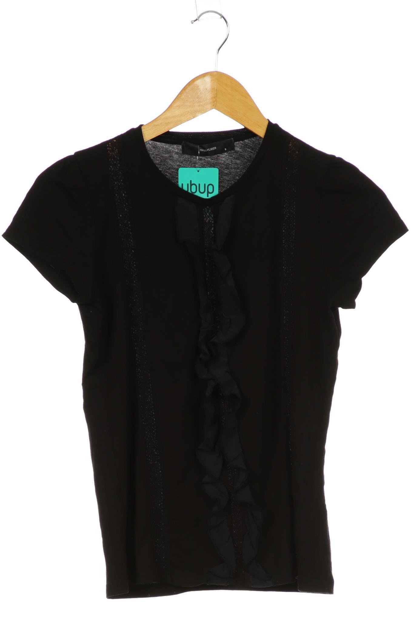 

Hallhuber Damen T-Shirt, schwarz, Gr.