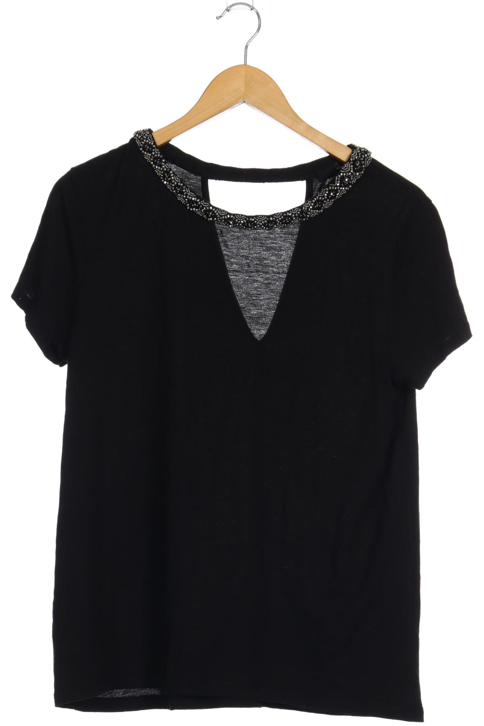 

Hallhuber Damen T-Shirt, schwarz, Gr.