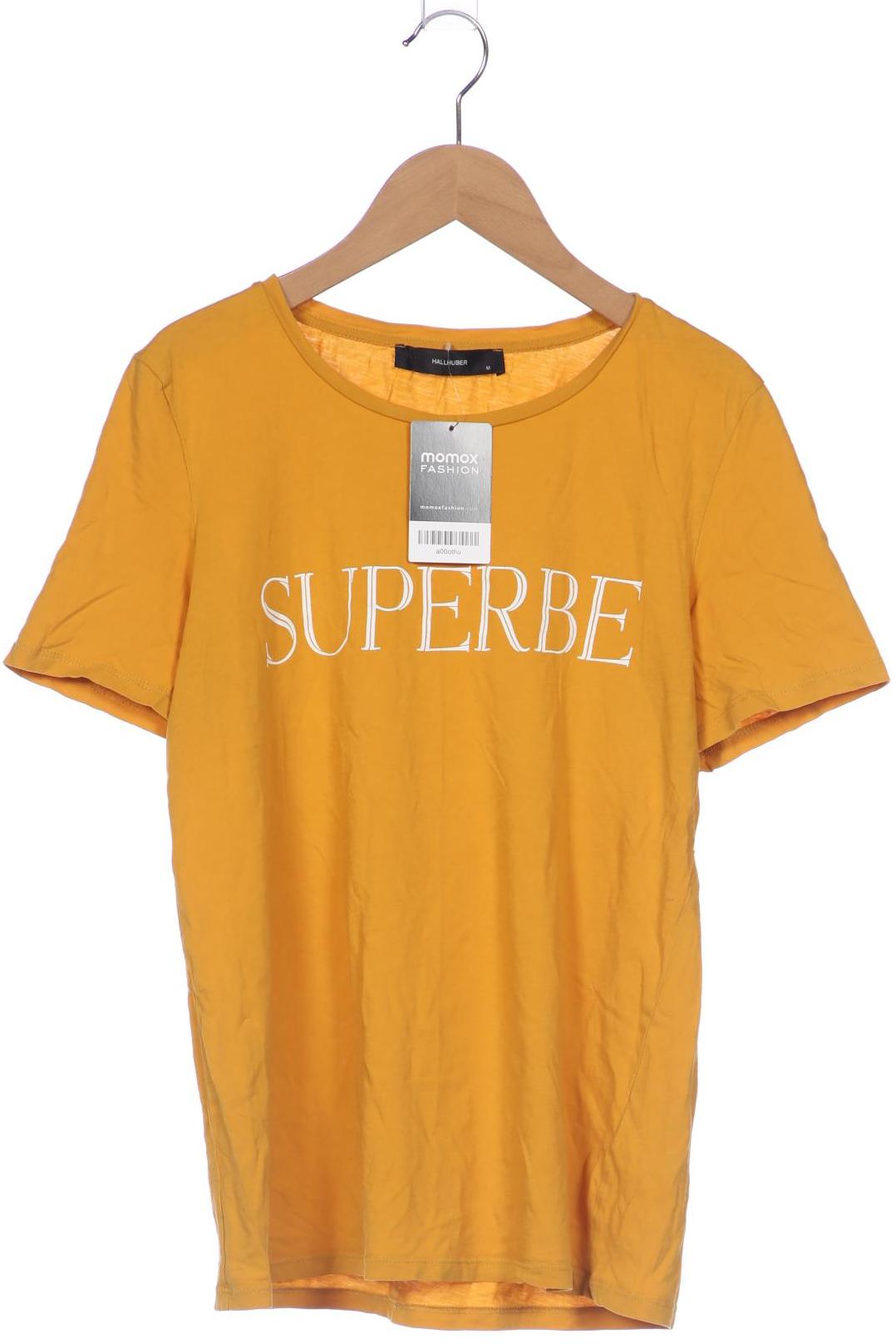 

Hallhuber Damen T-Shirt, gelb, Gr. 38