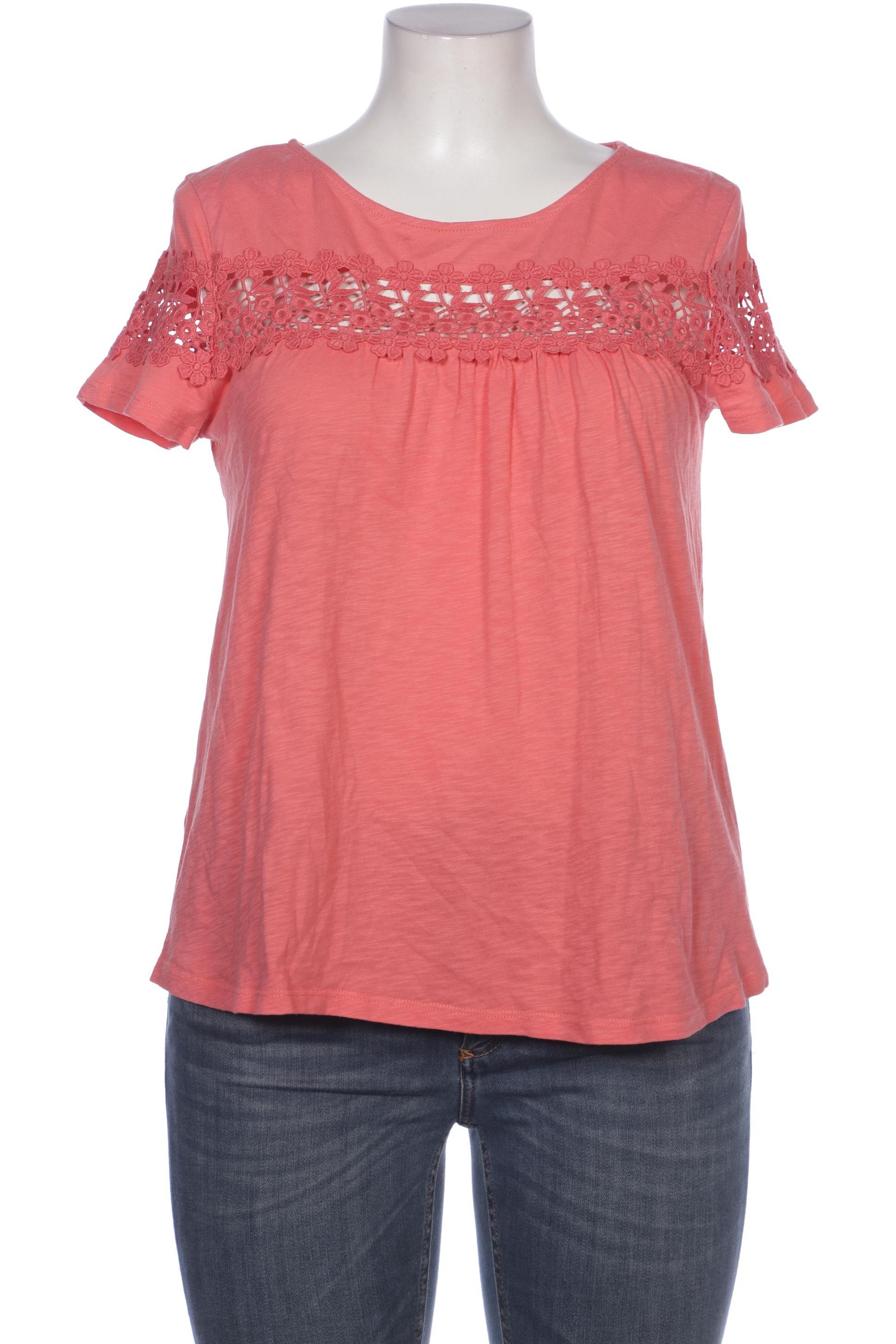 

Hallhuber Damen T-Shirt, pink, Gr. 44