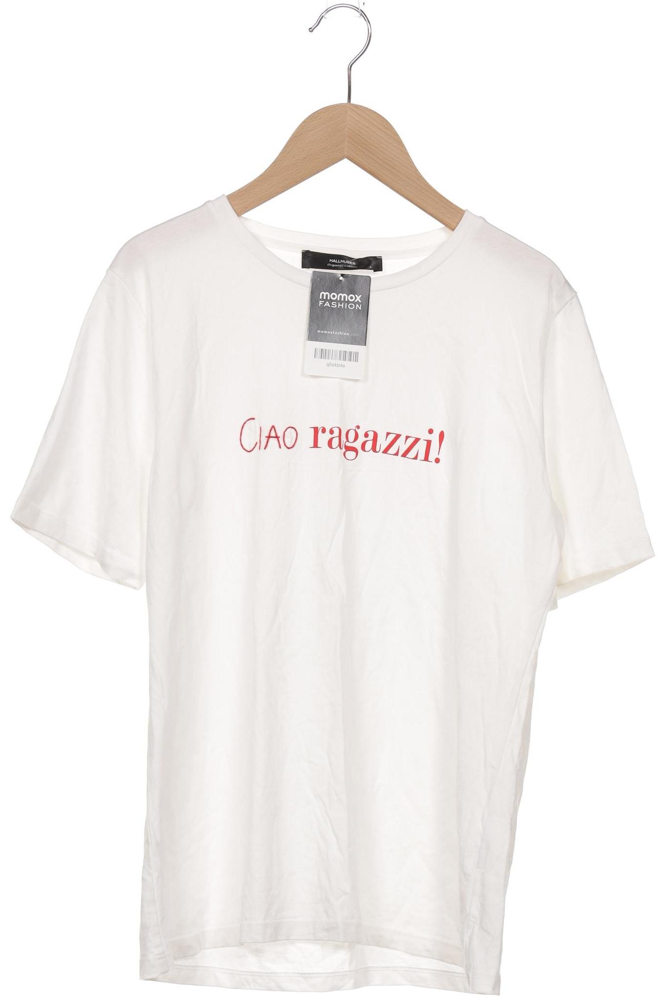 

Hallhuber Damen T-Shirt, weiß, Gr. 42