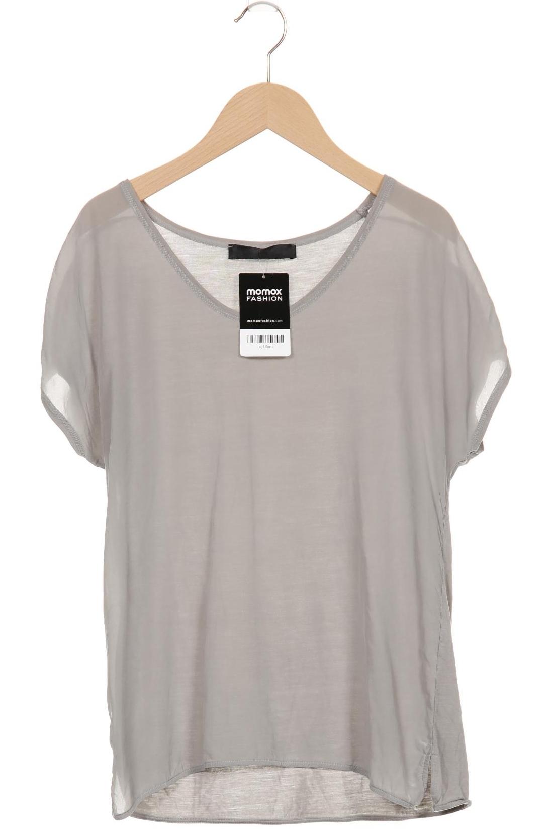 

Hallhuber Damen T-Shirt, grau, Gr. 38