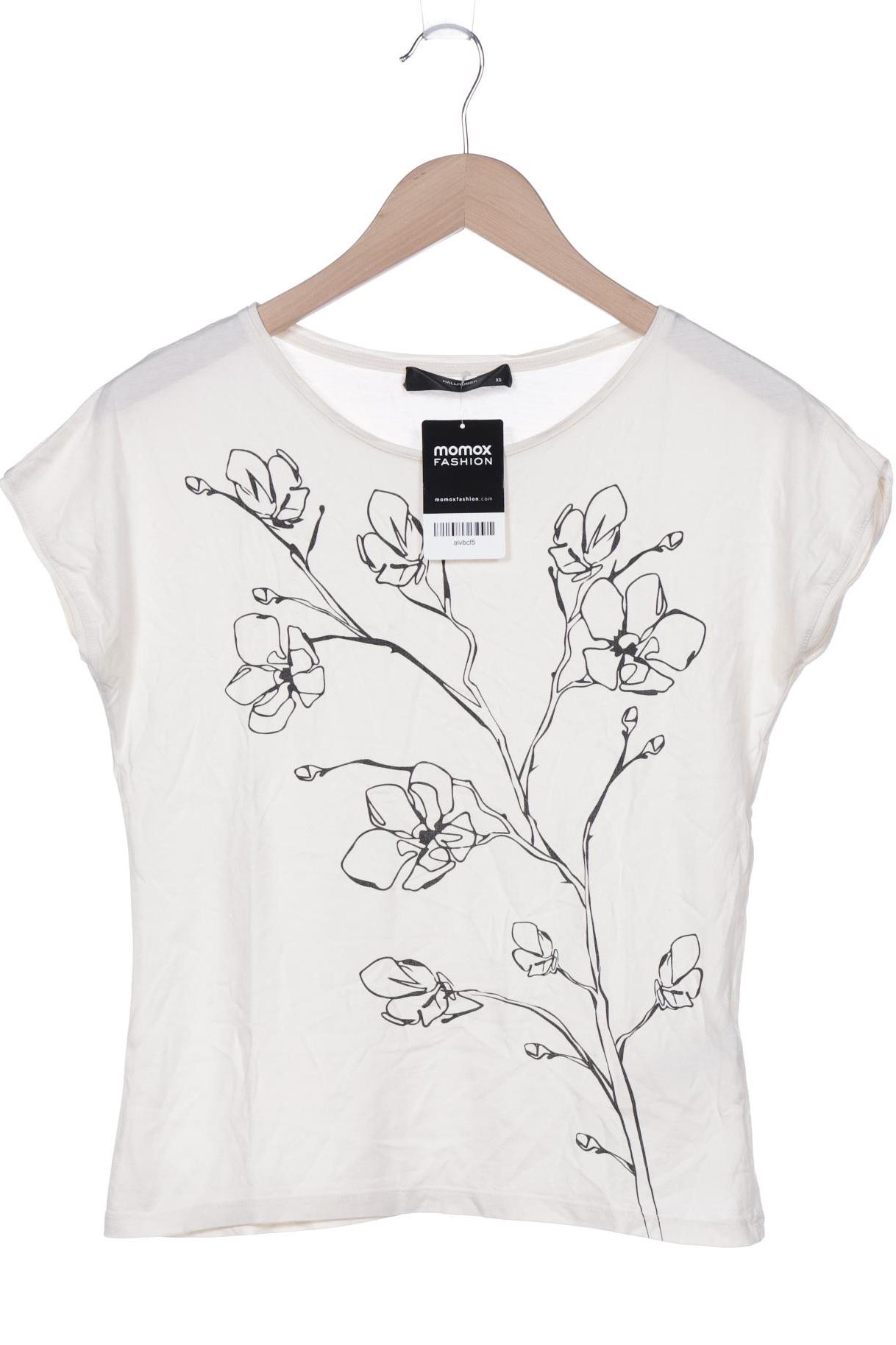 

Hallhuber Damen T-Shirt, cremeweiß, Gr. 34